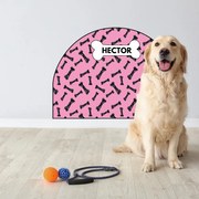 PIPPER. Védő textil falmatrica – Ív – Csontocskák Méret: 120x96cm, Indíték: név nélkül