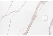 Zuhanytálca Magnum CARRARA WHITE 90x120