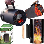 Kémény Begyújtó Szén Brikett Grill Tűz A Kandallóban Kályha Indító