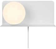 Nordlux - Fali lámpa polccal LILIBETH 1xE14/25W/230V fehér