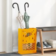 Mustár Sárga Ernyőtartó, 28x12x41 cm Acél