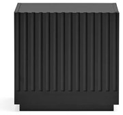 Fekete éjjeliszekrény Doric – Teulat