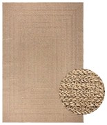 ZIZUR juta hatású beltéri és kültéri szőnyeg 200 x 290 cm