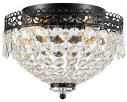 Markslöjd 108424 - Mennyezeti lámpa JOLINE 2xE14/40W/230V fekete