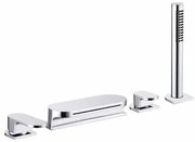 Kád csaptelep Ravak Chrome zuhanyszettel együtt króm X070073