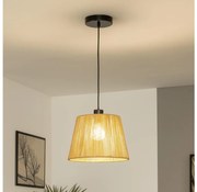Brilagi - LED csillár kábelen CERIA BOHO 1xE27/40W/230V átm. 28 cm barna