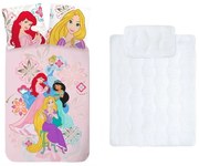 Disney Hercegnők gyerek, ovis ágyneműhuzat és paplan/párna szett 100x135 cm 40x60 cm