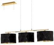 Eglo 39225 - Csillár DOLORITA 3xE27/60W/230V