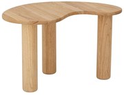 Natúr színű kaucsukfa dohányzóasztal 44x65 cm Luppa – Bloomingville