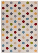 Krémszínű szőnyeg 133x190 cm Norge Dots – Universal