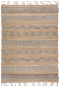 Világosszürke-natúr színű szőnyeg 160x230 cm Medina – Flair Rugs