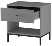Szürke éjjeliszekrény Celine – Støraa
