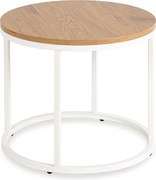 Asztal tölgy/fehér színben ANN