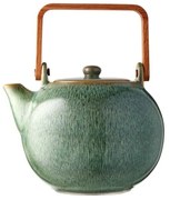 Zöld kerámia teáskanna szűrővel 1,2 l Gastro Green – Bitz