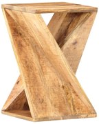 tömör mangófa kisasztal 35 x 35 x 55 cm