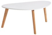 Skandinavian fehér dohányzóasztal, hosszúság 84,5 cm - Bonami Essentials