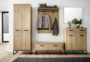 Toledo polcos szekrény grandson tölgy 66 x 196cm
