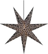 Markslöjd 704877 - Karácsonyi dekoráció KARLA 1xE14/25W/230V fekete 75 cm