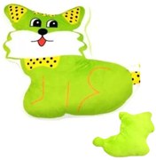 3D mikroplüss gyerekpárna Macska Tiahome