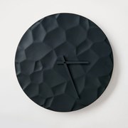 ODLITO Beton falióra Holdkráter – grafit (fekete) – 50 cm – fekete mutatók