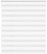 zebrafüggönnyel fehér szövetszélesség 120,9 cm poliészter