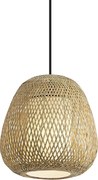 Japandi függőlámpa bambusz 30cm IP44 - Moana