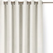 Krémszínű bársony dimout (részleges sötétítő) függöny 140x225 cm Velto – Filumi