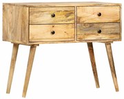 tömör mangófa tálalószekrény 85 x 40 x 71 cm