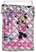 Disney Minnie Pink steppelt ágytakaró, paplan 140x200cm