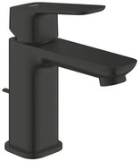 Mosdó csaptelep GROHE Cubeo leeresztőszeleppel fekete matt 1016942430