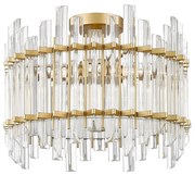 Zuma Line C0556-06D-V7V7 - Felületre szerelhető csillár ALEXANDRIA 6xG9/42W/230V arany