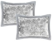 Bársony párnahuzat szett 2 db-os 50x75 cm Crushed Velvet – Catherine Lansfield