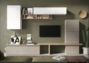 Infinity 2.0 9 elemes szett bézs / fehér / Cadiz tölgy