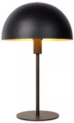 Lucide 45596/01/30 - Asztali lámpa SIEMON 1xE14/25W/230V fekete