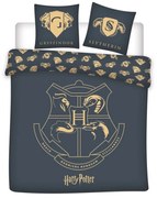 Harry Potter Grey dupla, kétszemélyes ágyneműhuzat 240×220cm, 63x63 cm Microfibre