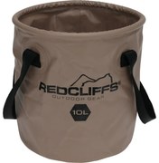 Redcliffs Összecsukható kemping vödör fogantyúval,10 L