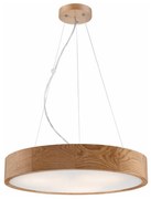 OAK függeszték 3xE27/60W/230V tölgy, átmérő 47,5 cm