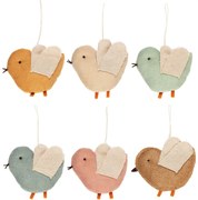 Függő textil madár BIRD - több színben