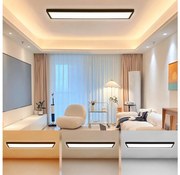Brilagi - LED fürdőszobai világítótest FRAME LED/50W/230V 3000/4000/6000K IP44 fekete