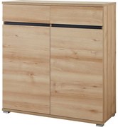 Fiókos cipősszekrény bükkfa dekorral Lissabon - Germania