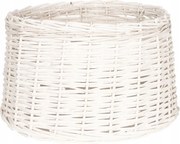 Lámpaernyő Fonott lámpabúra Nagy Fehér Clayre &amp; Eef 45 cm