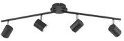 Leuchten Direkt 11944-13 - LED Spotlámpa TARIK 4xGU10/5W/230V antracit