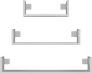 Mobi 3P fali polc (3db), fehér