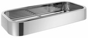 GEDY 3218 Smart polc zuhanyzóba, 24,1 x 3 x 11,1 cm, ezüst