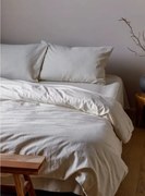 Lenvászon ágyneműhuzat garnitúra 160x200 lepedő!