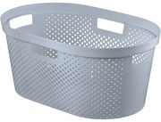 Curver Tisztító kosár INFINITY 39L szürke pöttyös szürke