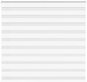 zebrafüggönnyel fehér szövetszélesség 155,9 cm poliészter