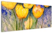 Kép - sárga tulipán (120x50 cm)