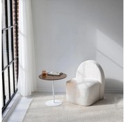 Kisasztal CHILL 50x50 cm fehér/bronz