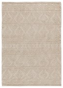 Krémszínű mosható kézi szövésű újrahasznosított pamut szőnyeg 60x90 cm Pamuk – Universal